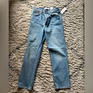 Aritzia Demim Forum “The Arlo” High Rise Straight Jeans